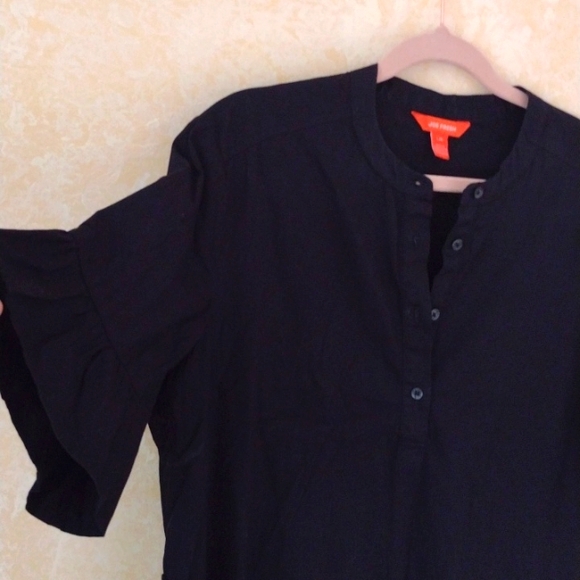 2️⃣ for $20 old navy black cotton dress with scalloped eyelet hem - Picture 1 of 7